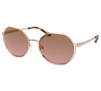Lunette De Soleil Ronde Michael Kors Rose - M Rose