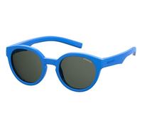 Lunette De Soleil Ronde Polaroid Kids Bleu - Xxs Bleu