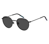 Lunette De Soleil Ronde Tommy Hilfiger Noir - S Noir