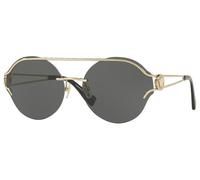 Lunette De Soleil Ronde Versace Doré - Xl Doré