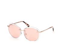 Lunette De Soleil Ronde Web Eyewear Transparent - S Transparent