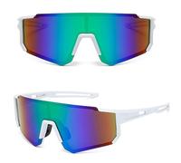 Lunette de Soleil Sport Polarisée, lunettes de soleil Homme Femme Cyclisme Lunette Protection UV400 Lunette de Soleil pour Course à Pied Cyclisme Pêche Conduite Golf Ski