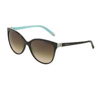 Tiffany Femme TF4089B 81343B Lunettes de soleil Acétate Marron Marron Cat Eye Normale Sfumato