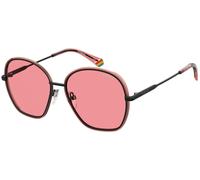 Lunette De Soleil Trapèze Polaroid Rose - M Rose