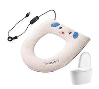 Lunette de toilette chauffante alimentée par USB avec cinq niveaux de température