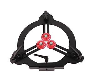 Lunette de tournage sur bois robuste et réglable, outils de tournage ronds en métal pour pièces de tour à bois, accessoires, pieds de chaise en acier, 15,75 x 15,75 pouces