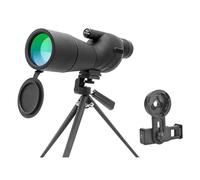 Lunette D'observation 25-75x60 Zoom Monoculaire Télescope Haute Puissance Prisme BAK4 Étanche Observation des Oiseaux Camping Chasse