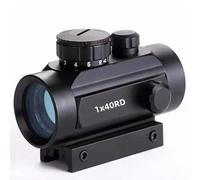 Lunette D'observation Laser 1×40 En Gros Pour Chercher Des Objets Réglable En Haut Bas Gauche Droite Boîtier En Métal + Point Vert + Rail D'accueil