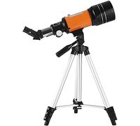 Lunette d'observation réfracteur avec trépied 5 × 24, Filtre Lunaire, Objectif 3X pour l'observation des étoiles, l'observation des Oiseaux, Le Camping, télescope astronomique de 70 mm