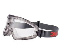 Lunette intégrale - 3M - 2891S-SG - Protection anti-buée - Gris