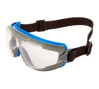 Lunette intégrale 3M Goggle Gear 500 GG501NSGAF-BLU avec protection anti-buée bleu, gris DIN EN 166