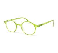 Lunette loupe ronde vert transparent Flex - Taille: Dioptrie 3,5 - Couleur: Vert - Homme