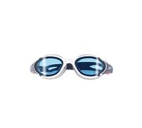 Speedo Lunettes de natation Biofuse 2.0 – Ajustement breveté, Antibuée, Anti-fuites – Blanc/Bleu