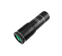 Lunette Portative Extérieure 12x Mini Monoculaire avec Ligne de Différence Lorgnette d'Observation pour Observer les Chemins de Terre