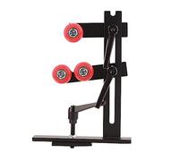 Lunette stable pour tour à bois SustVita dans une conception robuste en forme de L, une lunette stable pour tournage sur bois de 10,6 x 7,9 pouces avec 3 roues de fixation de tour