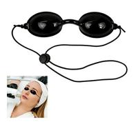 lunette uv - Lunettes Bronzage - Lunettes de Solarium - avec un étui Transparent - pour Bronzage et Soins Esthétiques