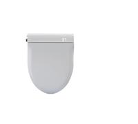 Lunette Wc Frein de Chute Abattant de toilette intelligent à bascule automatique avec chauffage à température constante, bidet universel multifonction(V Auto Open,AU Plug)