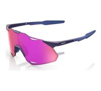 Lunettes 100 hypercraft xs satin storm metallic verres purple mirror