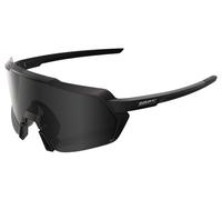Lunettes 100 korbin matte black gloss black verre black mirror