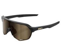 Lunettes 100 s2 matte black soft gold mirror