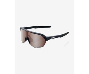 Lunettes 100% S2 Soft Tact noir verre Hiper gris clair