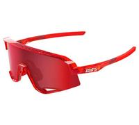 Lunettes 100 slendale campari translucent red hiper fire red mirror