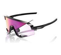 Lunettes 100 slendale gloss black verres purple mirror photochromic