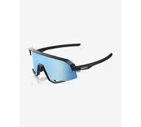 Lunettes 100% Slendale Matte Black avec lentille HiPER Blue Multilayer Mirror