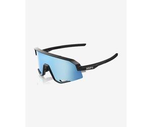 Lunettes 100% Slendale Matte Black avec lentille HiPER Blue Multilayer Mirror