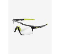 Lunettes 100 % Speedcraft jaune noir avec verres photochromiques