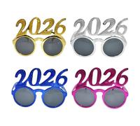 Lunettes 2026 - Lunettes comme accessoires et décorations, gafs 2026 multifonctions | Idéal pour les fêtes de bureau, les célébrations du Nouvel An, les soirées cinéma, les séances photo de cosplay