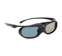 Lunettes 3D 1080P 3D Active Shutter Eyewear Rechargeable Active Shutter Eyewear pour projecteurs DLP, pour, JMGO, Noir