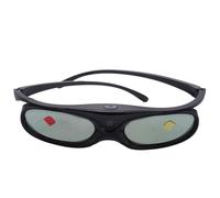 Lunettes 3D à Obturateur Actif 4 PCS pour DLP Link Compatible 96-144HZ avec Projecteurs DLP Optama / / / / XGIMI Link