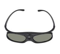 Lunettes 3D à obturateur actif GL2100 compatibles DLP Link pour projecteurs, téléviseurs 3D, lunettes stéréoscopiques HD rechargeables, synchronisation universelle, monture