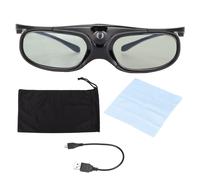 Lunettes 3D à obturateur actif rechargeables par USB : confort optimal et design léger pour projecteurs Sony Epson RF3D