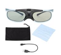 Lunettes 3D à obturateur actif rechargeables par USB : confort optimal et design léger pour projecteurs Sony Epson RF3D