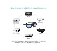 Lunettes 3D actives BOBLOV DLP pour projecteur Optoma BenQ Acer Viewsonic XGIMI 3DTV