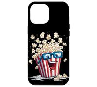 Lunettes 3D Amusantes avec Pop-Corn pour Les Amateurs de cinéma et de Films Coque pour iPhone 12 Pro Max