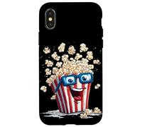 Lunettes 3D Amusantes avec Pop-Corn pour Les Amateurs de cinéma et de Films Coque pour iPhone X/XS