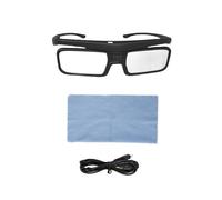 Lunettes 3D DLP Link Active Shutter Rechargeables par USB pour Home Cinéma. Projecteur DLP. Ne Convient Pas à les Téléviseurs.