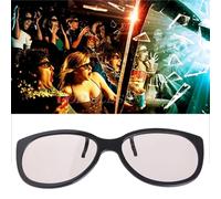 Lunettes 3D polarisées passives circulaires à clipser pour le cinéma réel 3D de TV 0.22mm