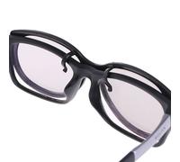 Lunettes 3D polarisées, Type Clip, pour télévision, cinéma 3D réel, 0.22mm