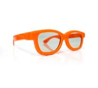 Lunettes 3D pour Les Enfants Universals passifs Lunettes de 3D pour Cinema 3D LG, Easy 3D Philips, Panasonic, Toschiba, Grundig and RealD Cinema dans la Couleur Orange Nouveau de la Marque PRECORN