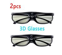 Lunettes 3D universelles pour budgétaire Xgimi Z3/Z4/Z6/H2 Kg G1/shrimp,obturateur actif 96-144HZ aste BenQ Acer DLP LINK,2 pièces/1 pièce - Type 2PCS