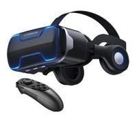Lunettes 3D VR Réglable Léger Professionnel Antibruit Casque VR Confortable à 360 Degrés pour Films avec avec télécommande 052