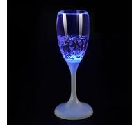 Lunettes à champagne - Flues Glow de 120 ml, Drinkware de fête unique | Design de tasses de lumière élégante, accessoire de réception de mariage élégant, Fun Glow in the Dark Glasses Christmas Celebra