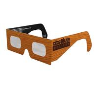 Lunettes à éclipse solaire certifiées ISO 12312-2 et CE - Visionnage solaire sûr pour le soleil direct et l'éclipse d'août 2026 | Cadre en carton papier, fabriquées dans l'UE | Pour enfants et adultes