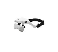 Lunettes à loupe - 5 grossissements - avec lampe led