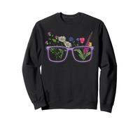 Lunettes à Motifs Floraux - Ophtalmologue - Optométriste - Sweatshirt