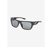 Lunettes adidas Sport SP0102 noires avec verres miroir gris